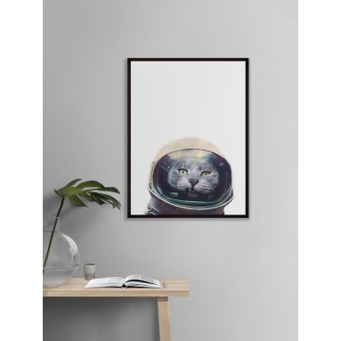 Lámina Gato Astronauta 3 2