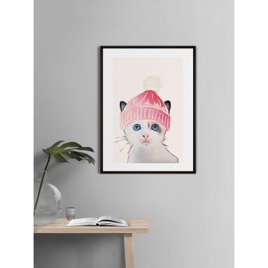 Lámina Gato Invierno 2