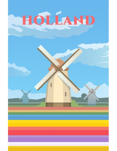 Lámina Holanda Lámina Holanda