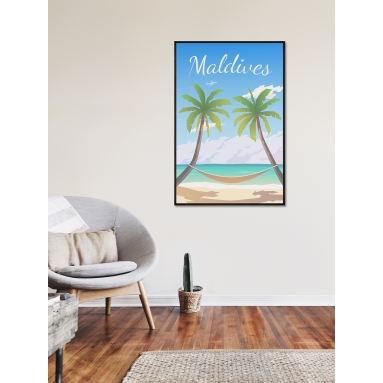 Lámina Maldivas 2
