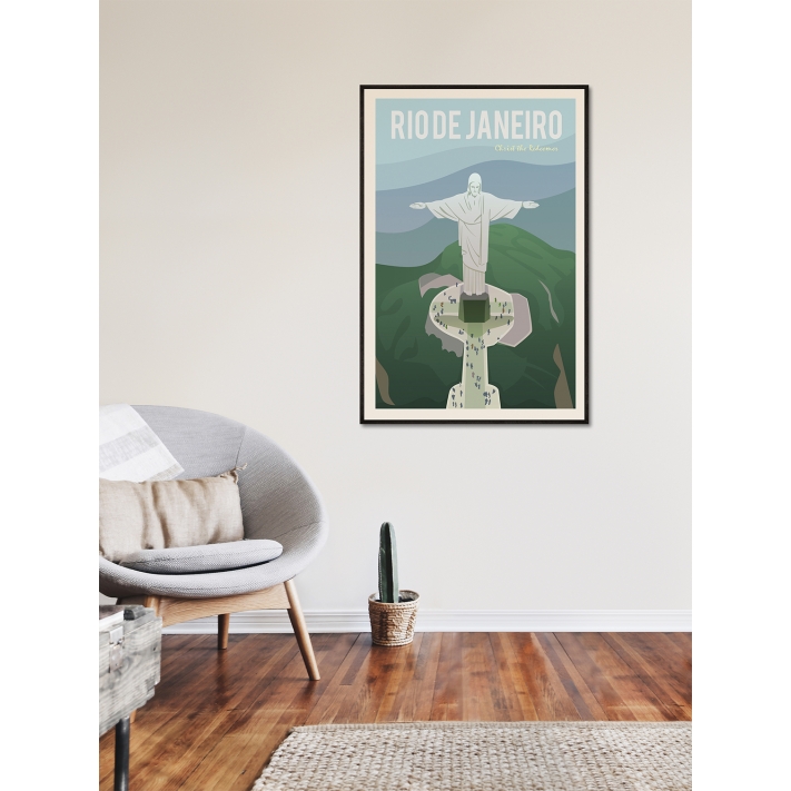 Lámina Rio de Jaineiro Christ Lámina Rio de Jaineiro Christ
