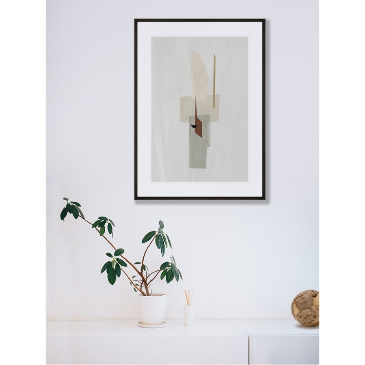 Lámina abstracto gris 2