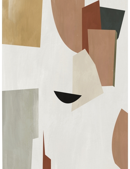 Lámina abstracto marrón