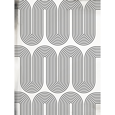 Lámina Abstracto Geométrico Curvas 5