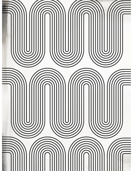 Lámina Abstracto Geométrico Curvas 5