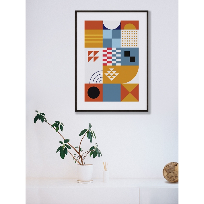 Lámina Abstracto Geométrico 4