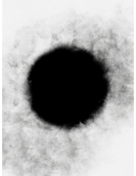 Lámina Abstracto Mancha Negra 5 Lámina Abstracto Mancha Negra 5