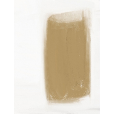 Lámina Abstracto Pincelada Beige 2