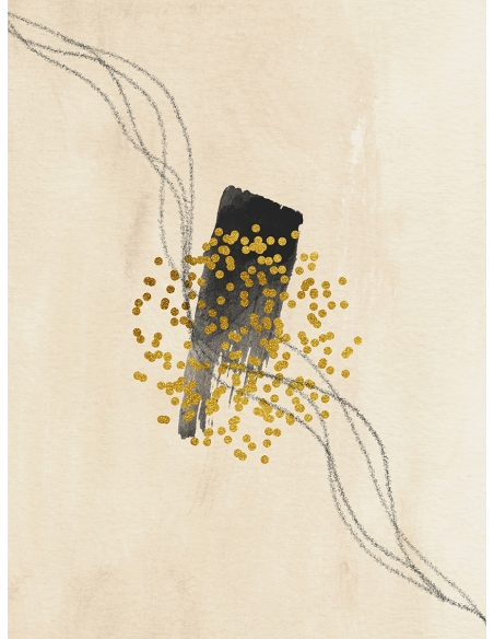 Lámina Abstracto Pincelada Negra Lámina Abstracto Pincelada Negra