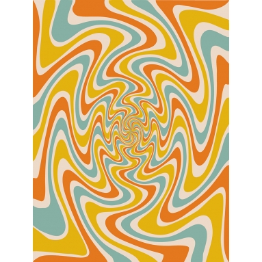 Lámina Abstracto Psicodelico