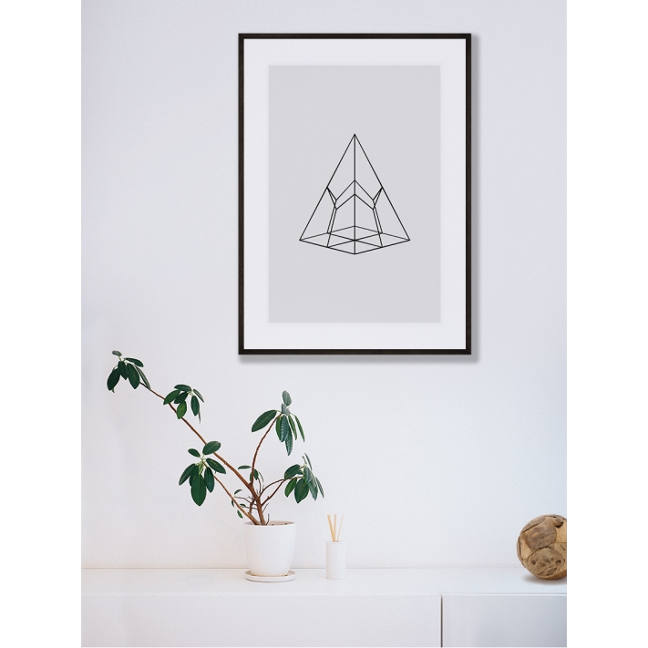 Lámina Abstracto Tridimensional Lámina Abstracto Tridimensional