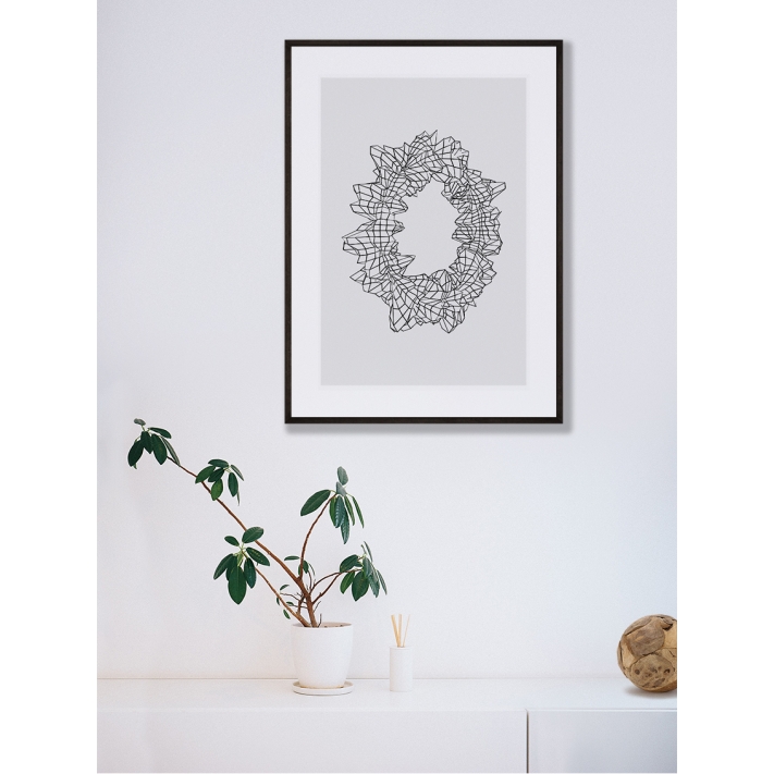 Lámina Abstracto Tridimensional 4 Lámina Abstracto Tridimensional 4