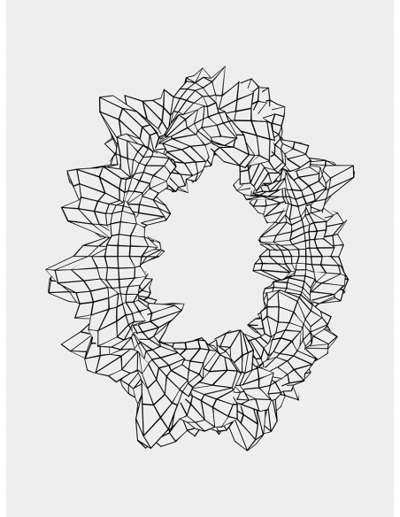 Lámina Abstracto Tridimensional 4 Lámina Abstracto Tridimensional 4