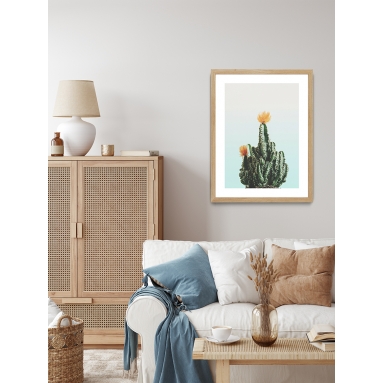 Lámina Cactus flor 2