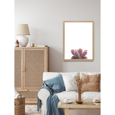 Lámina Cactus rojo 2