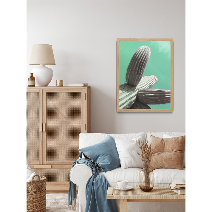 Lámina Cactus Verde