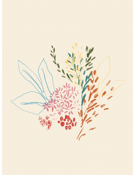 Lámina Dibujo Flor 2 Lámina Dibujo Flor 2