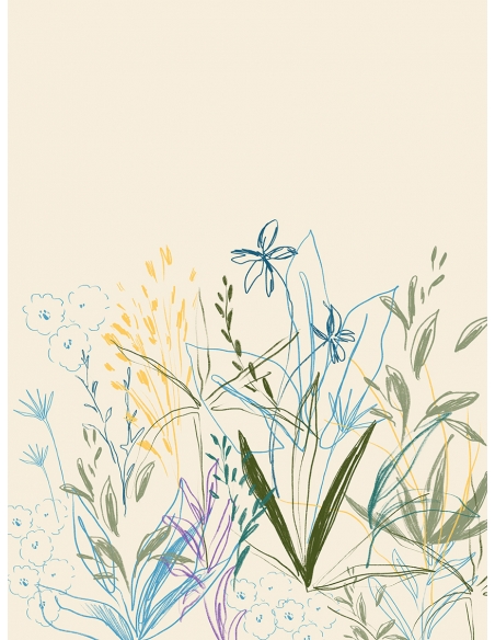 Lámina Dibujo Flor 3