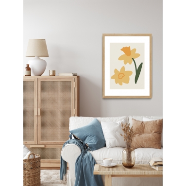 Lámina Flores Amarillas 2 2