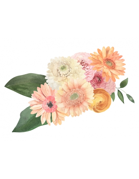 Lámina Ilustración Flores