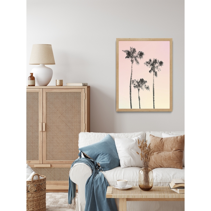 Lámina Palmera Degradado