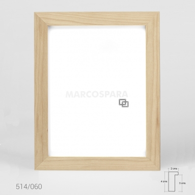 Marco Estándar de Madera Natural M514
