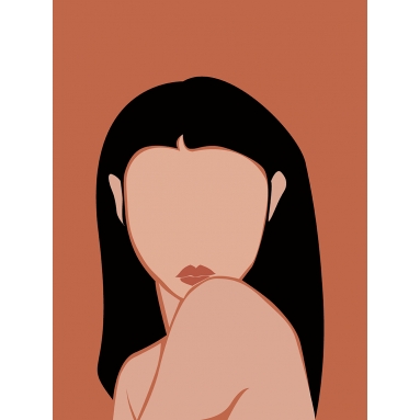Lámina Boho Chica 2