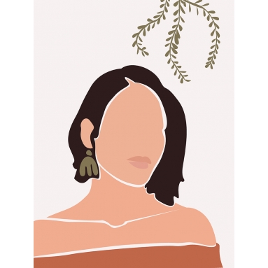 Lámina Boho Chica 5