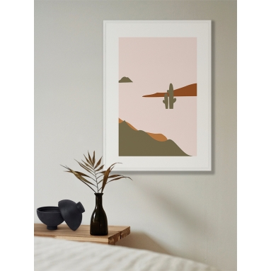 Lámina Boho Paisaje 3 2