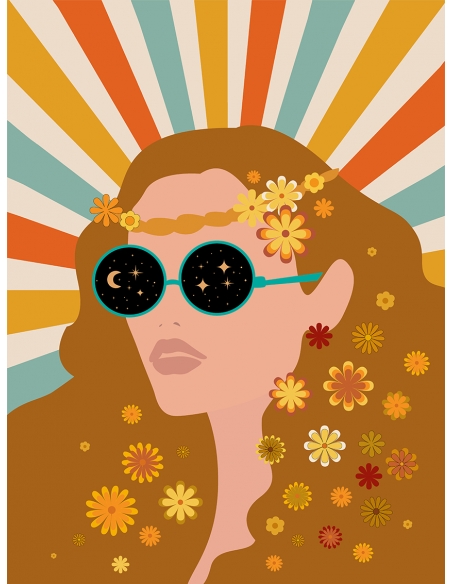 Lámina Hippie 3 Lámina Hippie 3