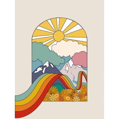 Lámina Hippie 4