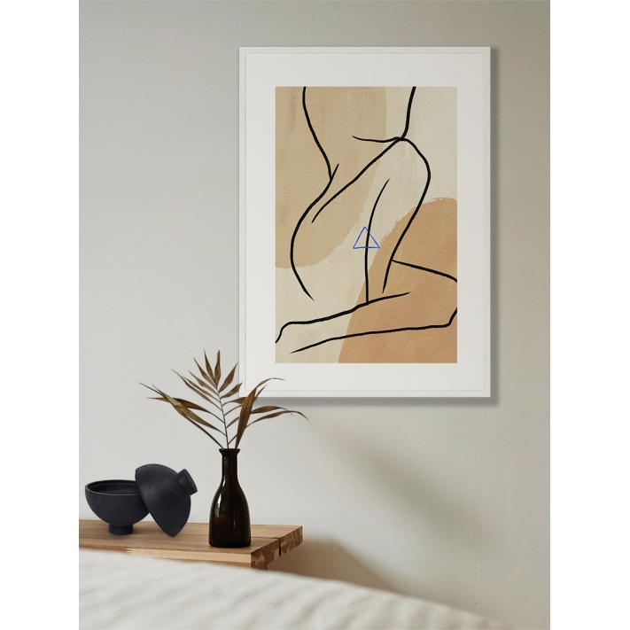 Lámina Trazo Desnudo