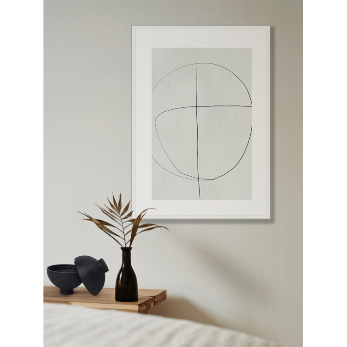 Lámina Trazo Negro 4