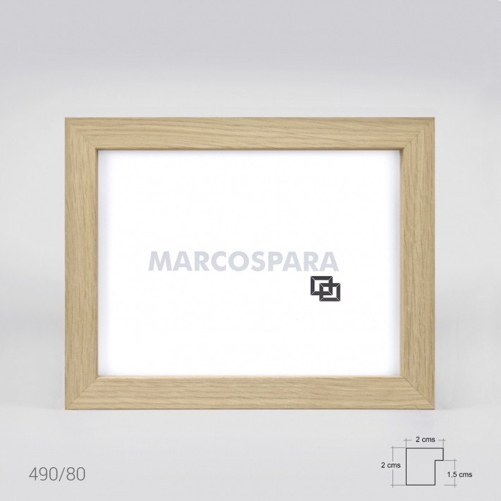 Marco Estándar 59 - 48x68 cm. + Passepartout