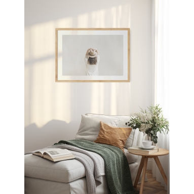 Lámina Chica sombrero 2