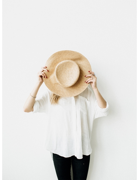 Lámina Chica sombrero 2