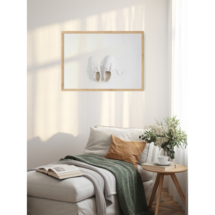 Lámina Zapatillas blancas