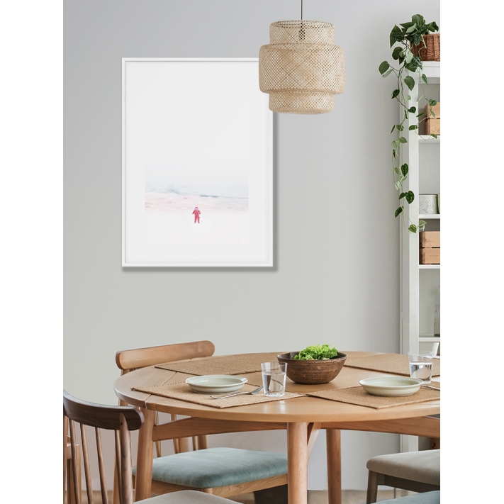 Lámina Astronauta en Iceberg