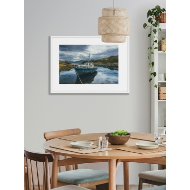 Lámina Barco Azul 2