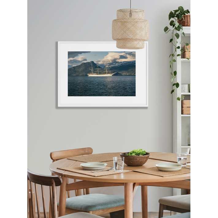 Lámina Barco Blanco