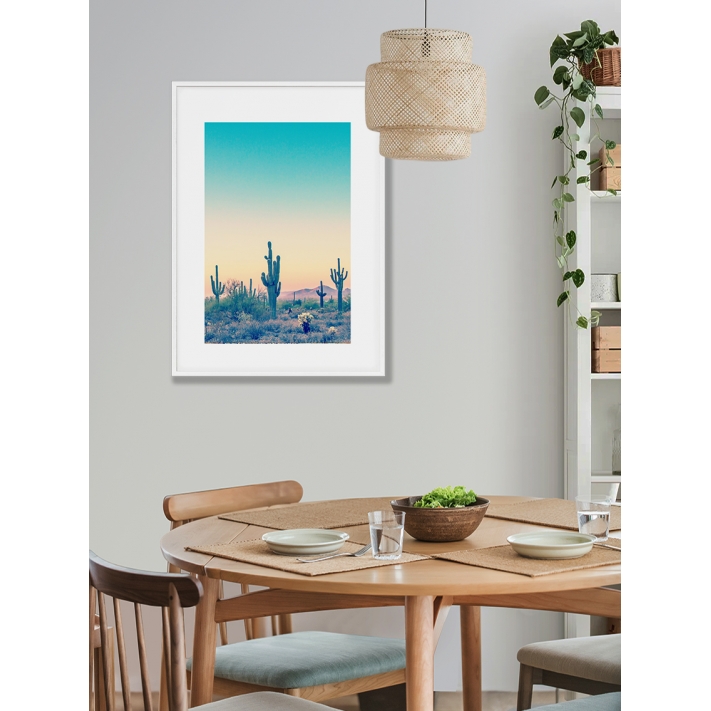 Lámina Desierto Cactus 3