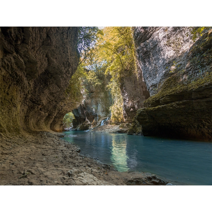 Lámina Lago azul 2