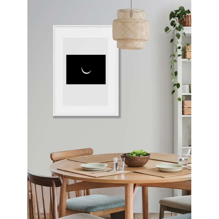 Lámina Luna creciente