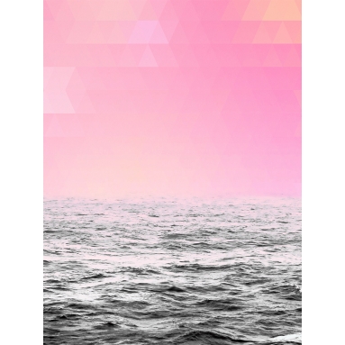 Lámina Mar Cielo Rosa