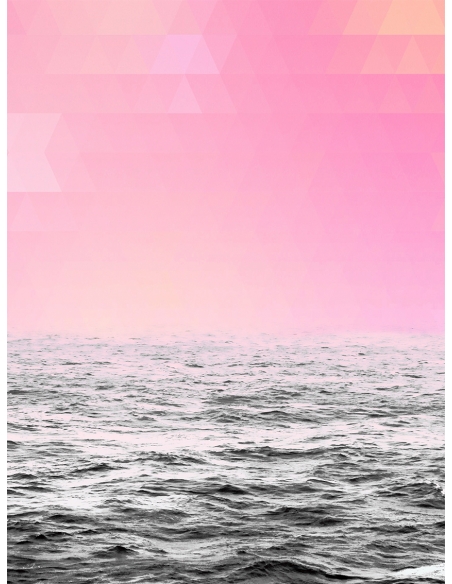 Lámina Mar Cielo Rosa