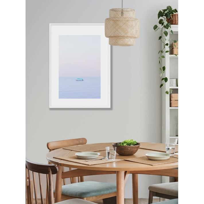 Lámina Mar con Barco