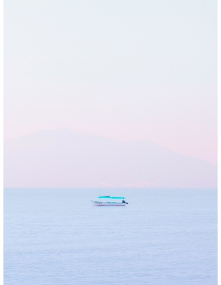 Lámina Mar con Barco