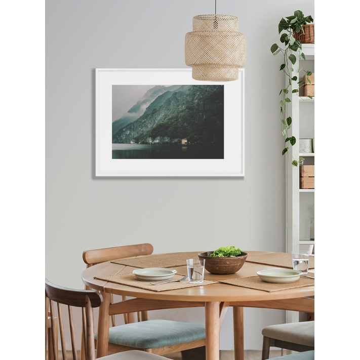 Lámina Montaña con Niebla