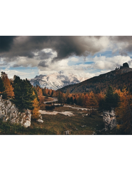 Lámina Montaña nevada 2