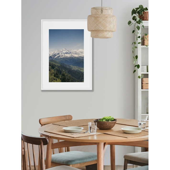 Lámina Montaña nevada 3